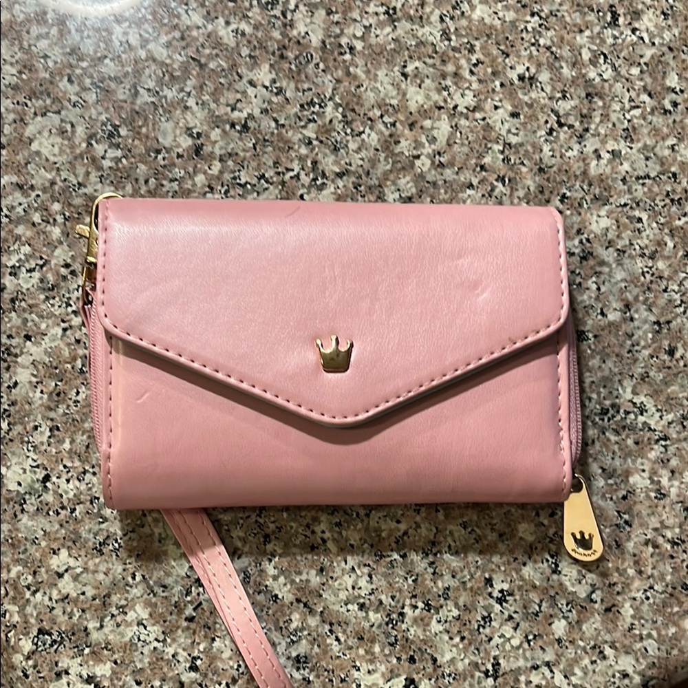 Pink crown, smart pouch, handmaid Korea